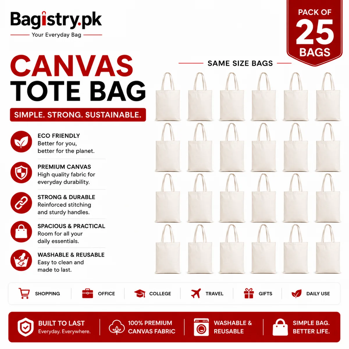 Cotton Tote Bags